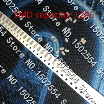 20PCS/DAUDZ SMD keramikas kondensators 1206 153ÁK 15NF 400V 450V 500V X7R 10% keramikas kondensators