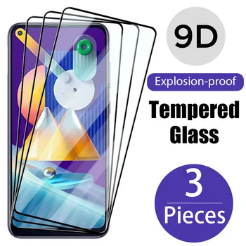 3PCS screen protector for Samsung Galaxy M21 M31 A13 A14 stikla Galaxy A51 A12 A32 A73 A71 A70 A52 A53 A33 A52S 5G A04S stikla